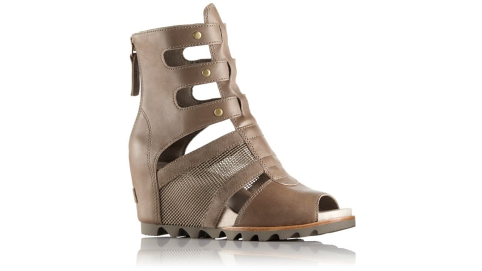 Sorel Joanie Gladiator Sandal - Women's-Pebble-Medium-10.5