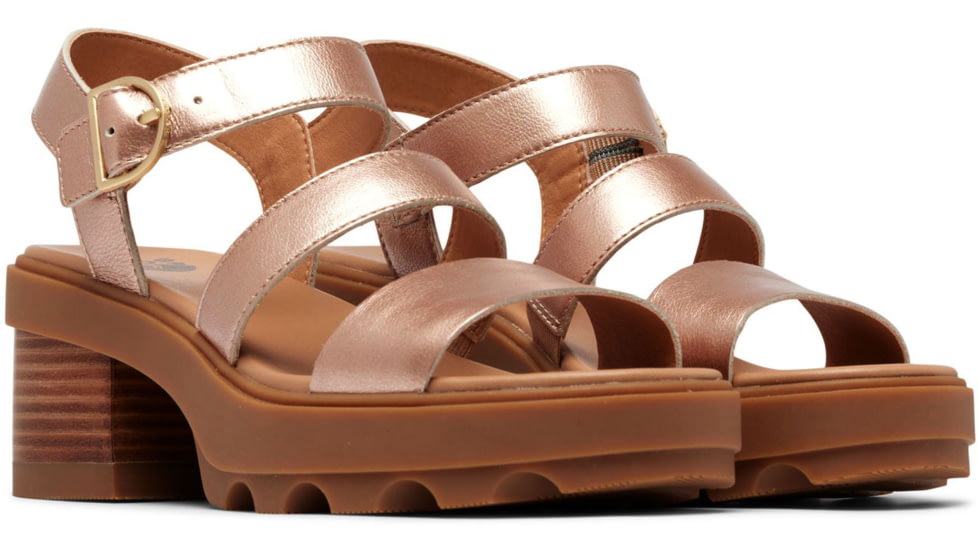 Sorel Joanie Heel Ankle Strap Sandals - Women's, 204, 8.5, 2069761-204-8.5