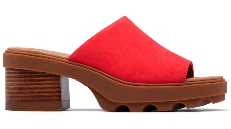 Sorel Joanie Heel Slide Sandals - Womens, Red Glo/Gum 2, 12, 2069771-617-12