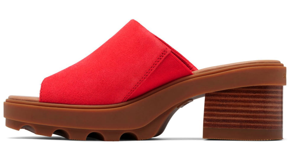 Sorel Joanie Heel Slide Sandals - Womens, Red Glo/Gum 2, 12, 2069771-617-12
