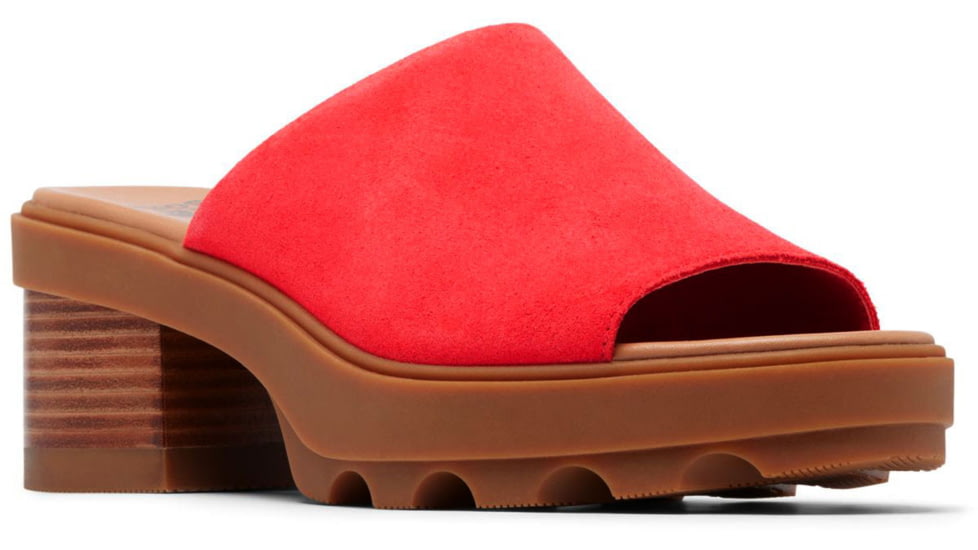 Sorel Joanie Heel Slide Sandals - Womens, Red Glo/Gum 2, 12, 2069771-617-12
