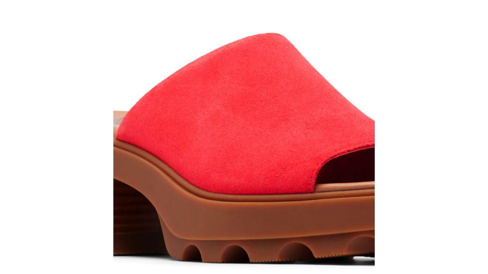 Sorel Joanie Heel Slide Sandals - Womens, Red Glo/Gum 2, 12, 2069771-617-12