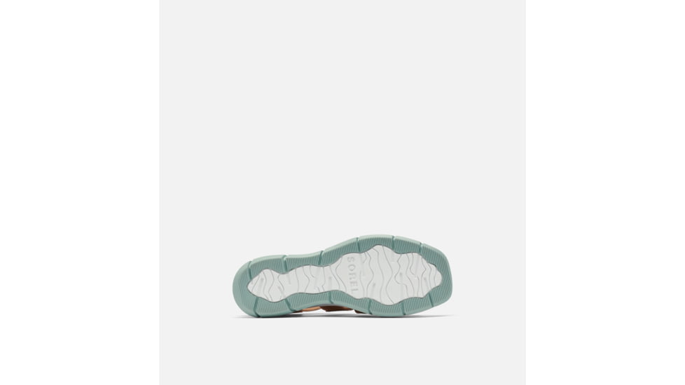 Sorel Joanie III Ankle Strap Wedge Sandals - Womens, Honest Beige/Crushed Blue, 10 US, 1999391-246-10