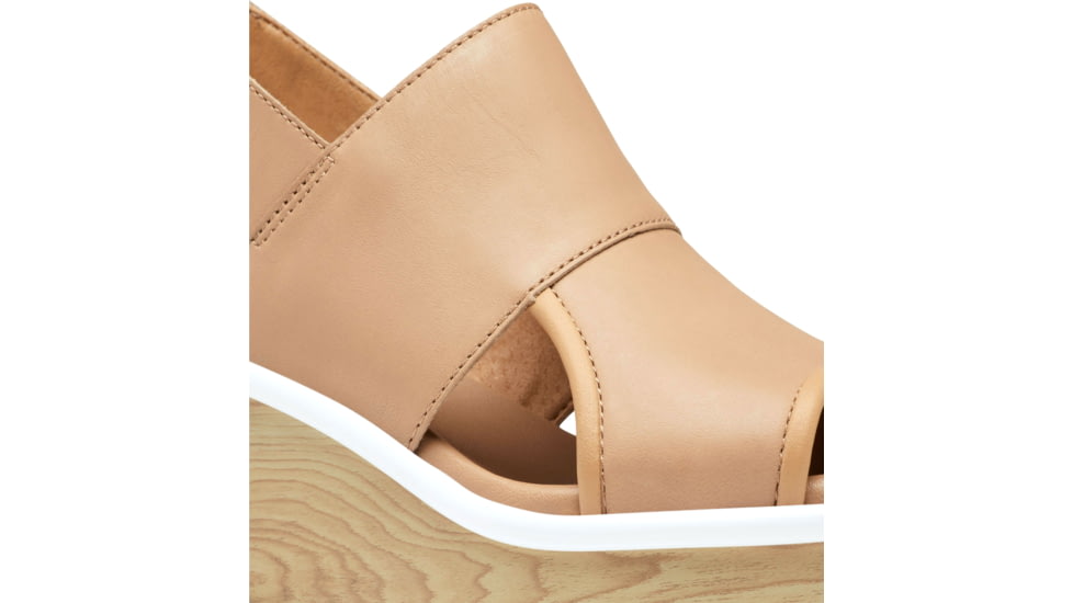 Sorel Joanie III Slingback Sandals - Womens, Honest Beige/White, 8 US, 1999431-246-8