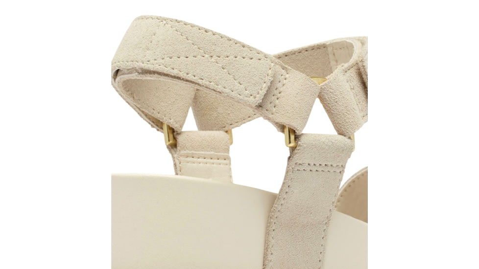 Sorel Joanie IV Ankle Strap Wedge Sandals - Womens, Chalk/Chalk, 12, 2069781-191-12