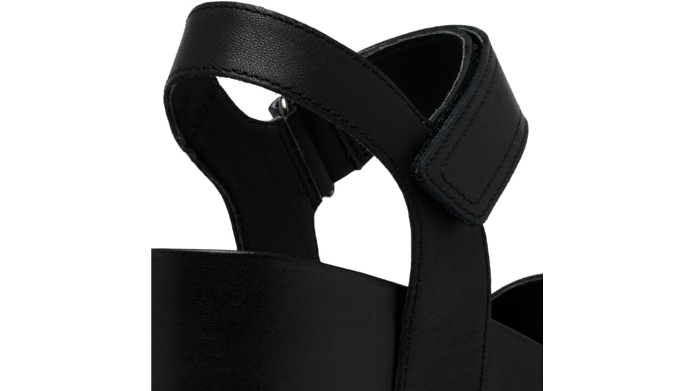 Sorel Joanie IV Y Strap Wedge Sandals - Womens, Black/Sea Salt, 5, 2076831-010-5