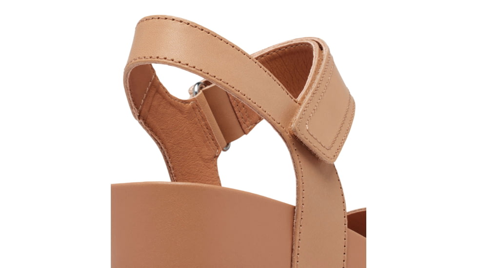 Sorel Joanie IV Y Strap Wedge Sandals - Womens, Honest Beige/Bleached Ceramic, 6, 2076831-243-6