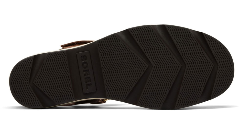Sorel Joanie IV Y Strap Wedge Sandals - Womens, Velvet Tan/Blackened Brown, 5, 2076831-242-5