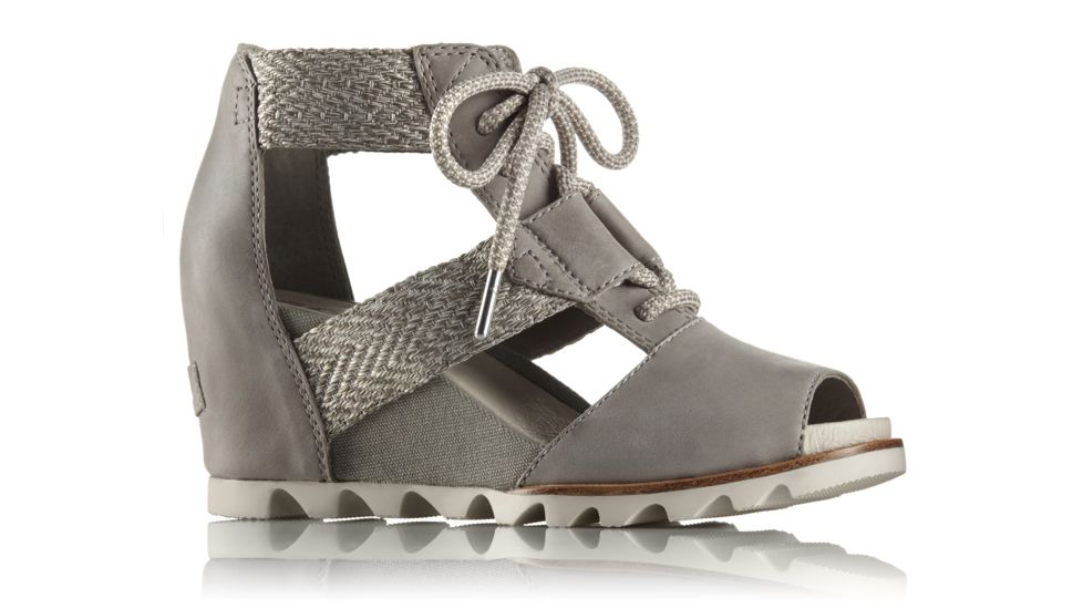 Sorel Joanie Lace Wedge Sandal, Womens, Kettle, 9.5 US, 1777121005-9.5