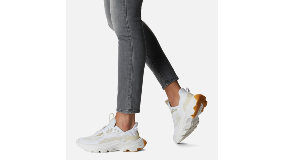 Sorel Kinetic Breakthru Day Lace Sneakers - Women's, White/Chalk, 9 US, 1986301-100-9