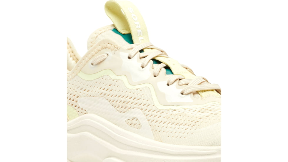 Sorel Kinetic Breakthru Day Lace Sneakers - Womens, Bleached Ceramic/White, 8.5 US, 1986301-165-8.5