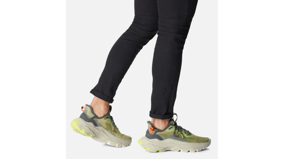 Sorel Kinetic Breaktrhu Day Lace Sneakers - Mens, Olive Shade/Desert Sun, 9 US, 1986861-358-9