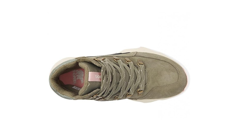 Sorel Kinetic Impact Caribou WP Boots - Womens, Stone Green/Chalk, 7US, 2058691397-7