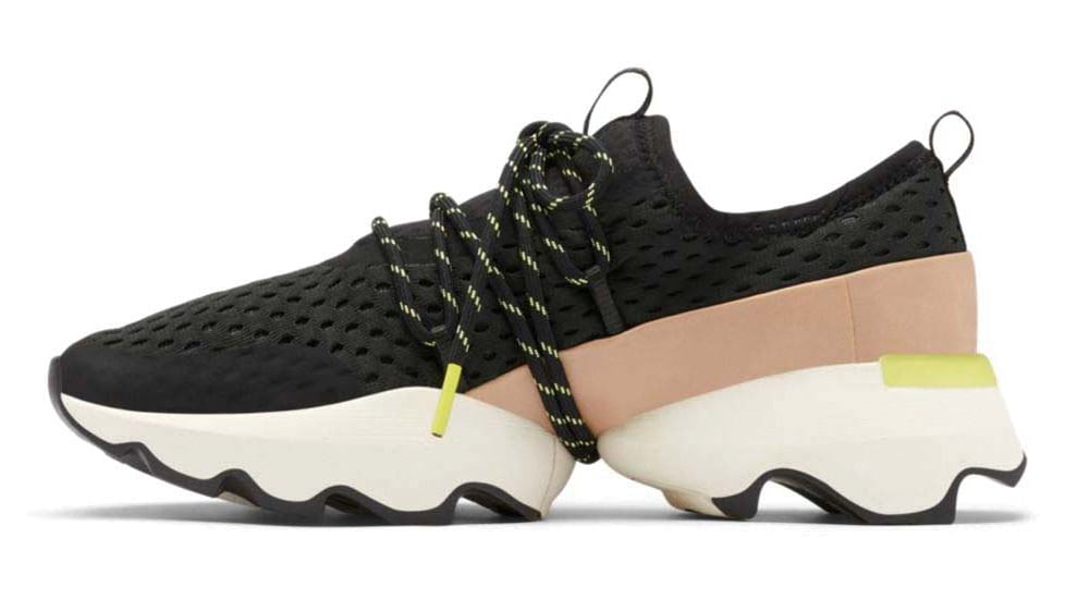 Sorel Kinetic Impact Lace Sneaker - Womens, Medium, Black, 9.5, 1942111-Black-9.5