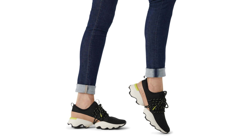 Sorel Kinetic Impact Lace Sneaker - Womens, Medium, Black, 9.5, 1942111-Black-9.5