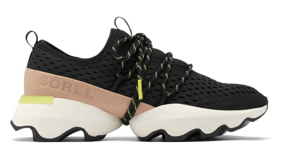 Sorel Kinetic Impact Lace Sneaker - Womens, Medium, Black, 9.5, 1942111-Black-9.5