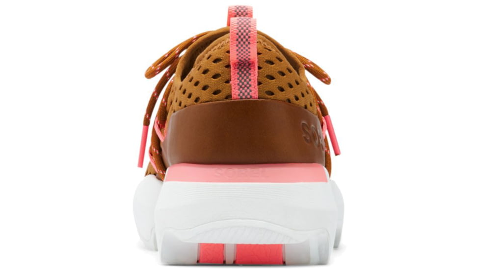 Sorel Kinetic Impact Lace Sneakers - Womens, Burnished Amber, Coral Glow, 8, 1942111-795-8