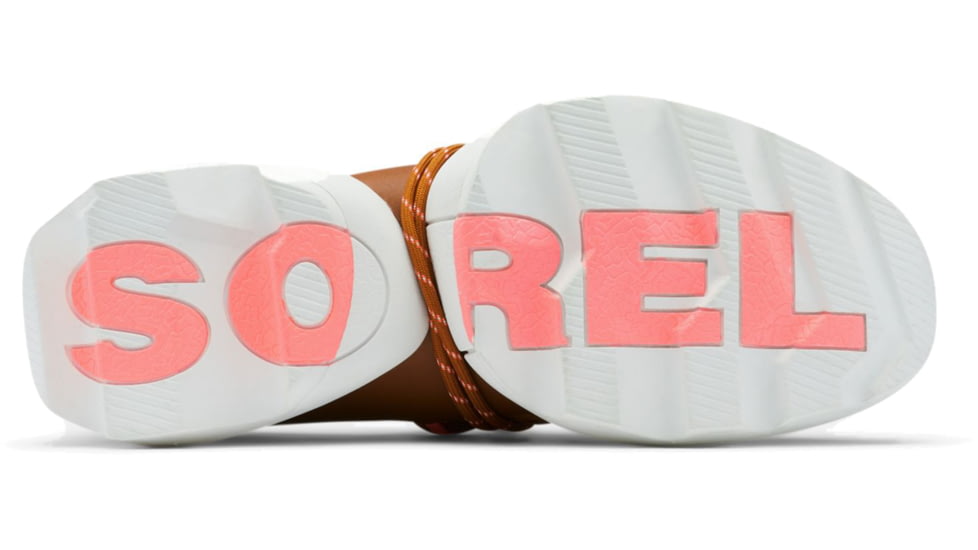 Sorel Kinetic Impact Lace Sneakers - Womens, Burnished Amber, Coral Glow, 8, 1942111-795-8