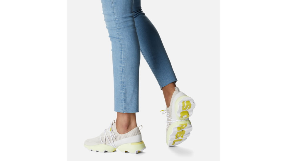 Sorel Kinetic Impact Lace Sneakers - Womens, Dark Stone/Moonstone, 7.5 US, 1986491-278-7.5