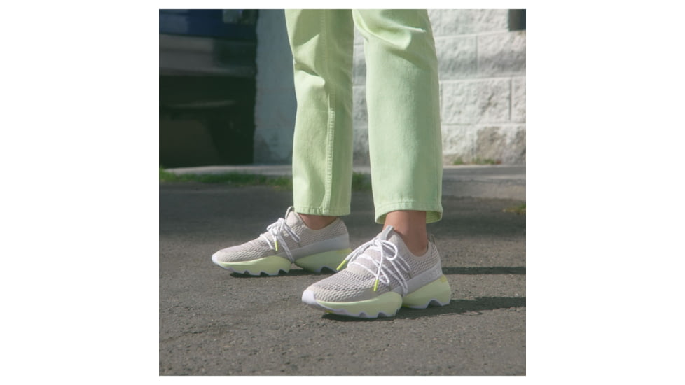 Sorel Kinetic Impact Lace Sneakers - Womens, Dark Stone/Moonstone, 7.5 US, 1986491-278-7.5