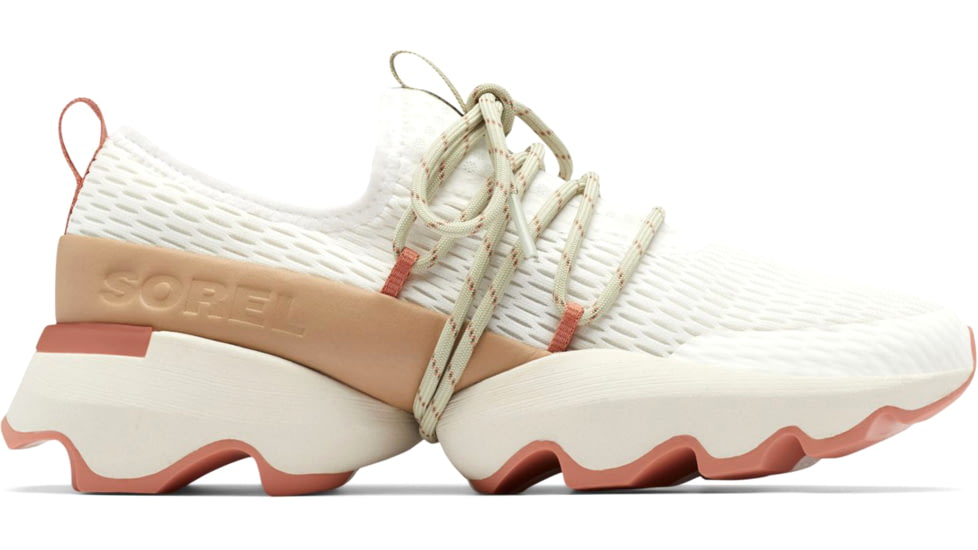 Sorel Kinetic Impact Lace Sneakers - Womens, Sea Salt, Stone Green, 7, 1986491-125-7