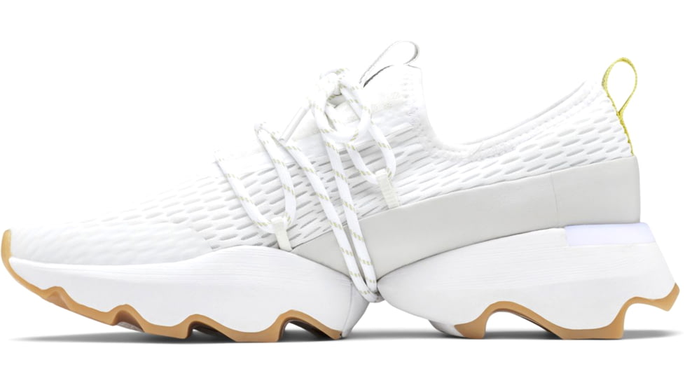 Sorel Kinetic Impact Lace Sneakers - Womens, White, Gum 16, 6.5, 1986491-100-6.5