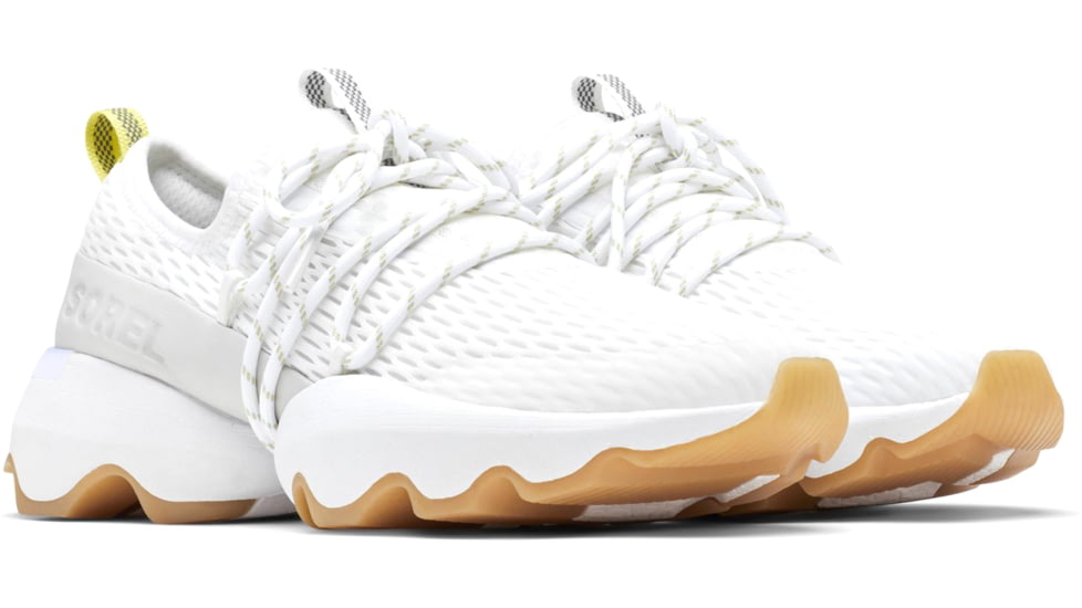 Sorel Kinetic Impact Lace Sneakers - Womens, White, Gum 16, 6.5, 1986491-100-6.5