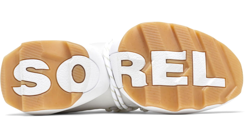 Sorel Kinetic Impact Lace Sneakers - Womens, White, Gum 16, 6.5, 1986491-100-6.5