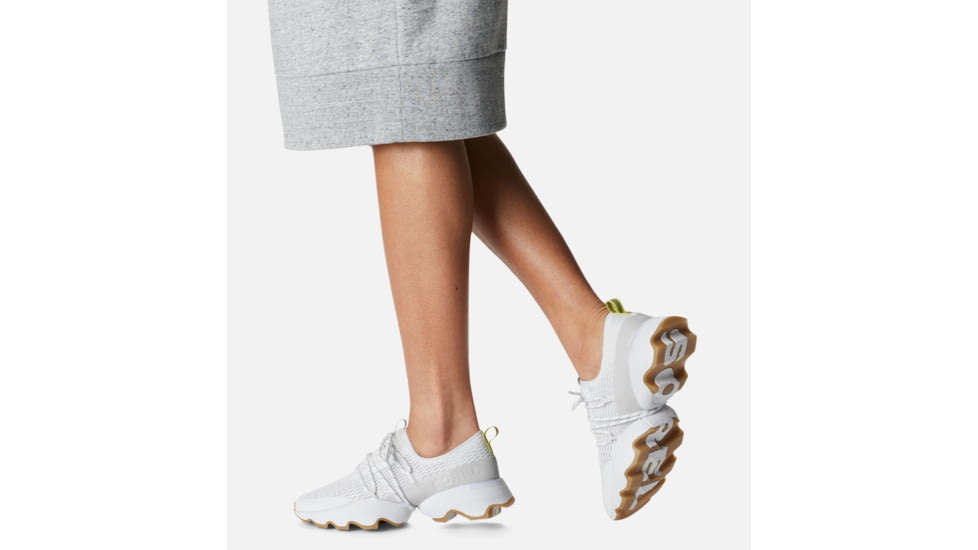 Sorel Kinetic Impact Lace Sneakers - Womens, White/Gum 16, 7.5 US, 1986491-100-7.5