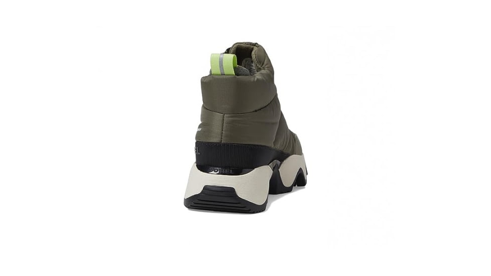 Sorel Kinetic Impact Puffy Zip WP Boots - Womens, Stone Green/Black, 8.5US, 2058681397-8.5