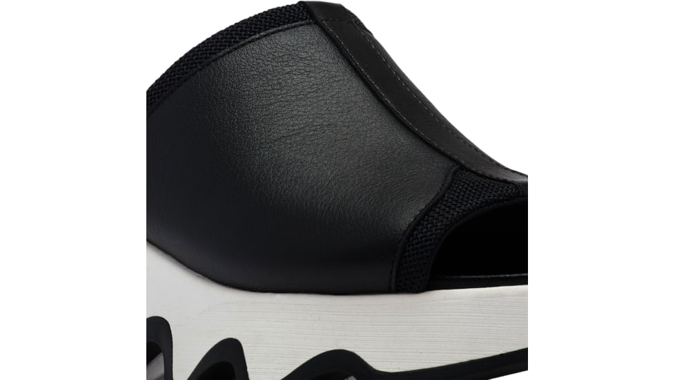 Sorel Kinetic Impact Slide High Sandal - Womens, Black/Sea Salt, 6, 2030471-010-6