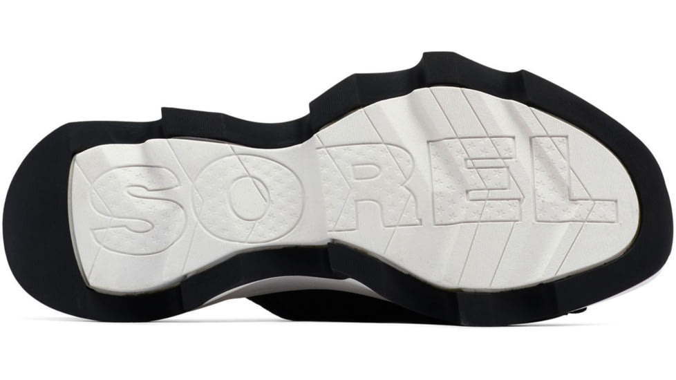 Sorel Kinetic Impact Slide High Sandal - Womens, Black/Sea Salt, 6, 2030471-010-6