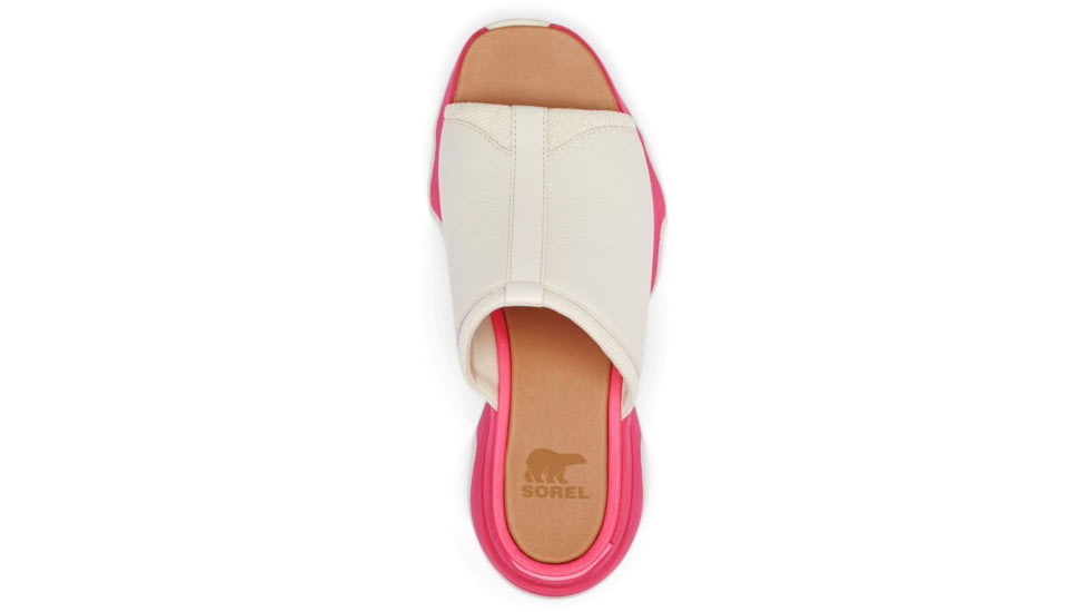Sorel Kinetic Impact Slide High Sandal - Womens, Chalk/Nico, 6.5, 2030471-191-6.5