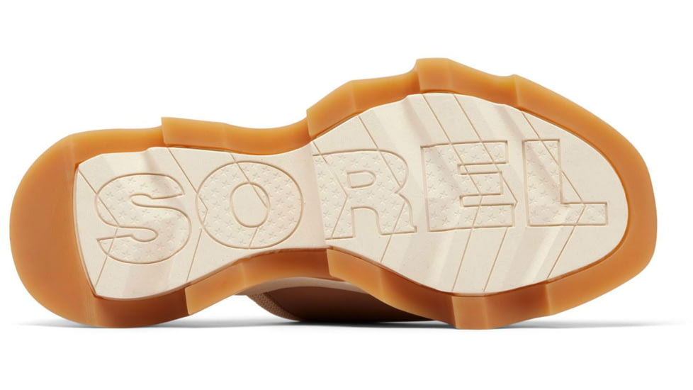 Sorel Kinetic Impact Slide High Sandal - Womens, Honest Beige/Honey White, 9, 2030471-247-9