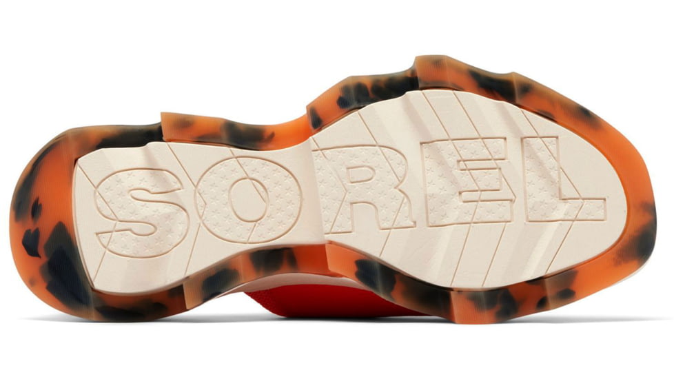 Sorel Kinetic Impact Slide High Sandal - Womens, Optimized Orange/Honey White, 7, 2030471-862-7