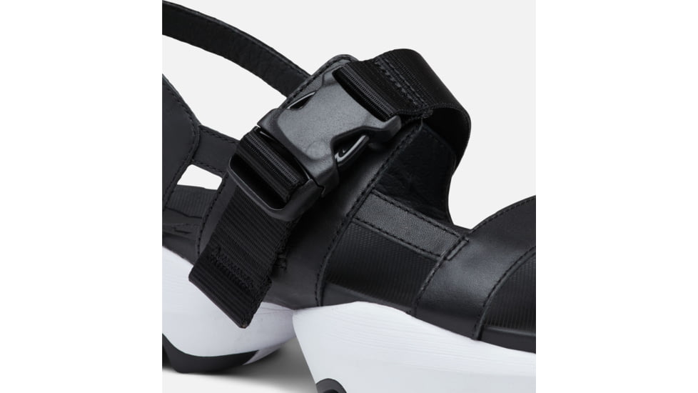 Sorel Kinetic Impact Sling Sandals - Womens, Black/White, 9 US, 1999461-010-9