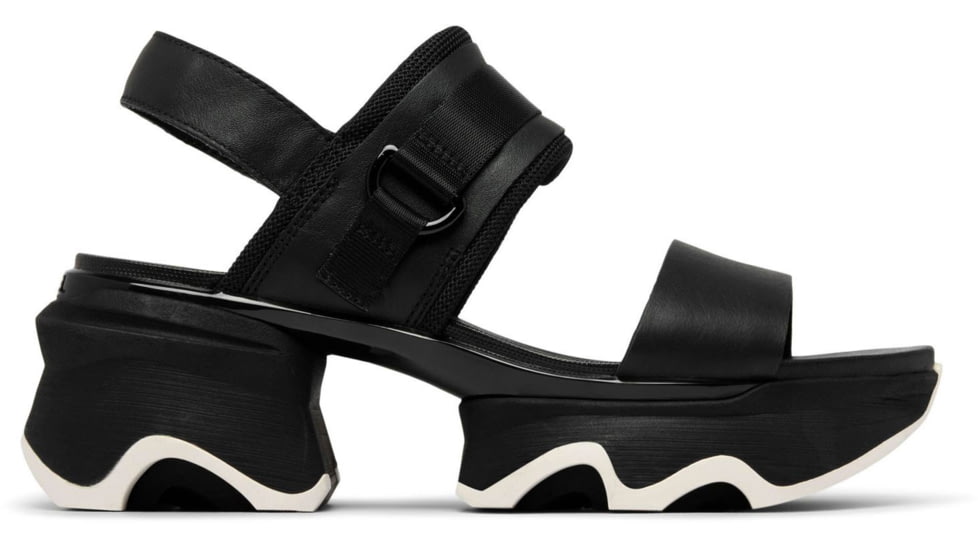Sorel Kinetic Impact Slingback Heel Sandal - Womens, Black/Black, 6, 2030481-011-6