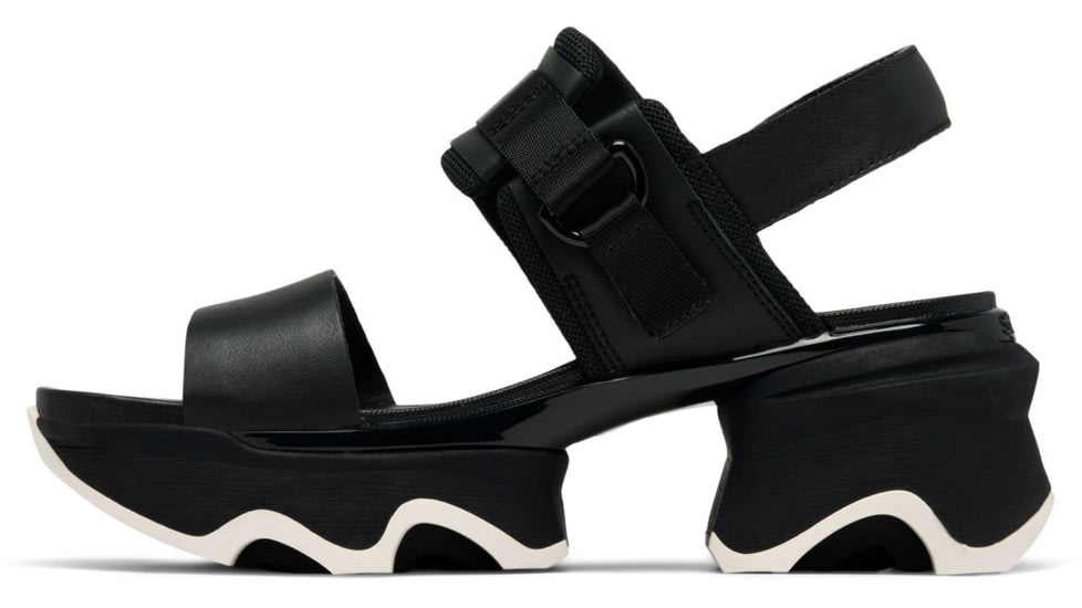 Sorel Kinetic Impact Slingback Heel Sandal - Womens, Black/Black, 6, 2030481-011-6