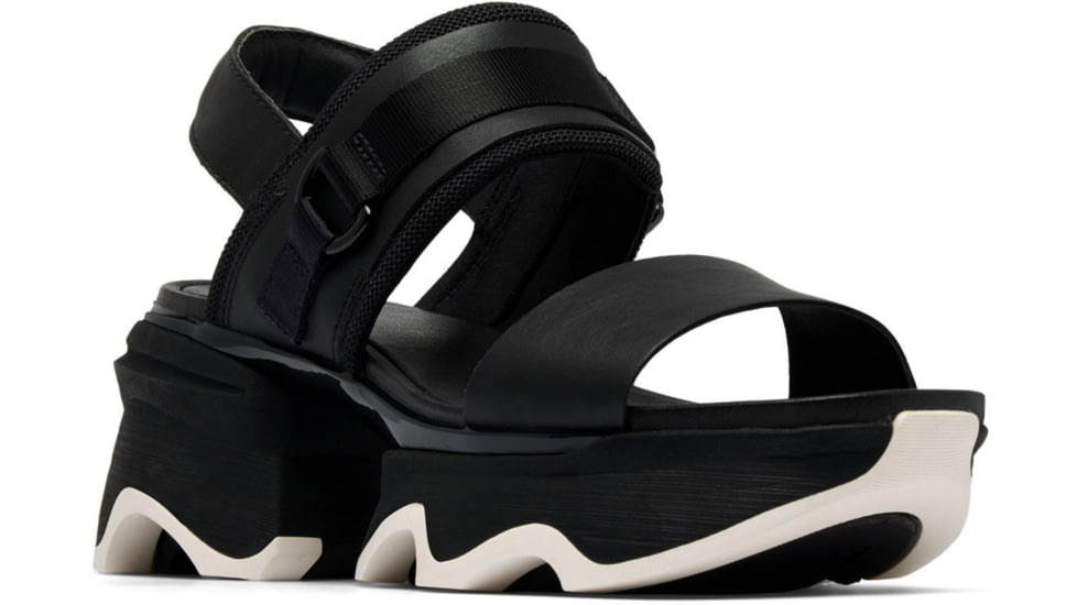 Sorel Kinetic Impact Slingback Heel Sandal - Womens, Black/Black, 6, 2030481-011-6