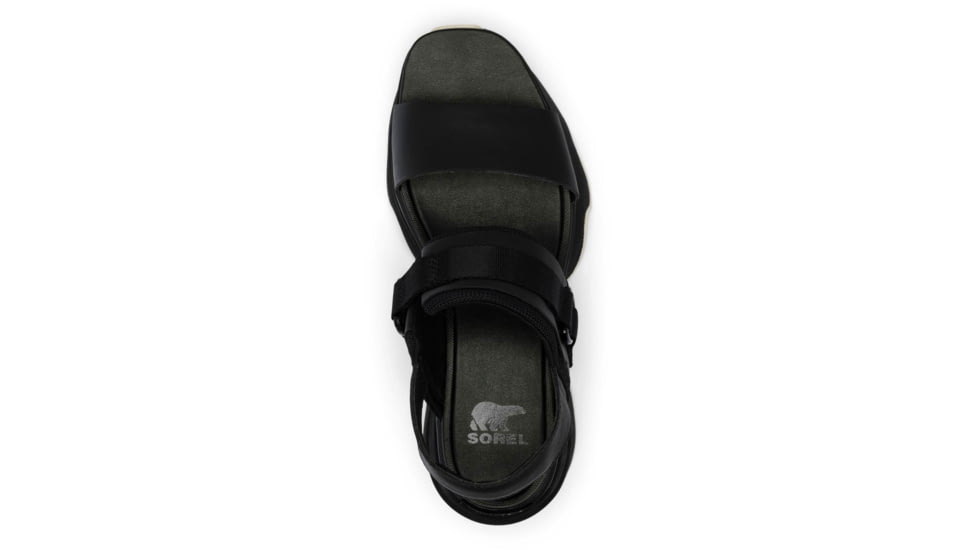 Sorel Kinetic Impact Slingback Heel Sandal - Womens, Black/Black, 6, 2030481-011-6