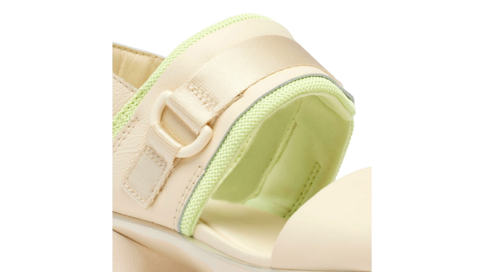 Sorel Kinetic Impact Slingback Heel Sandal - Womens, Honey White/Luminous Lime, 9, 2030481-292-9