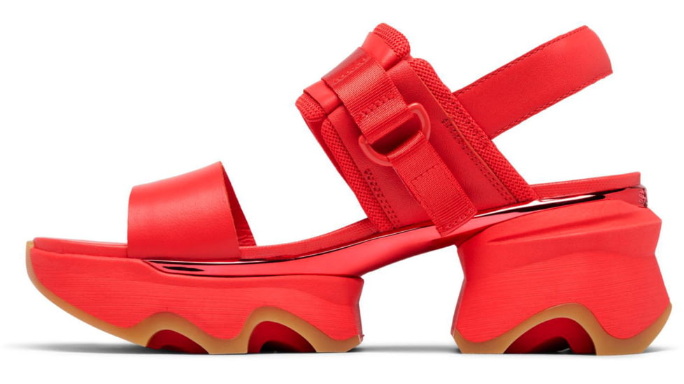 Sorel Kinetic Impact Slingback Heel Sandal - Womens, Red Glo/Gum 16, 7.5, 2030481-617-7.5