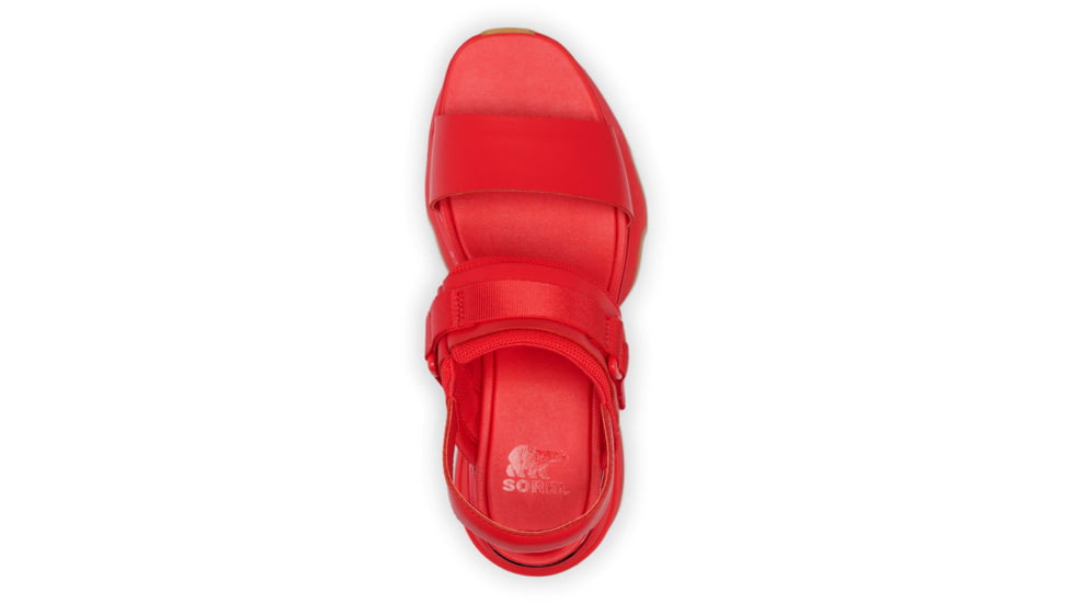 Sorel Kinetic Impact Slingback Heel Sandal - Womens, Red Glo/Gum 16, 7.5, 2030481-617-7.5