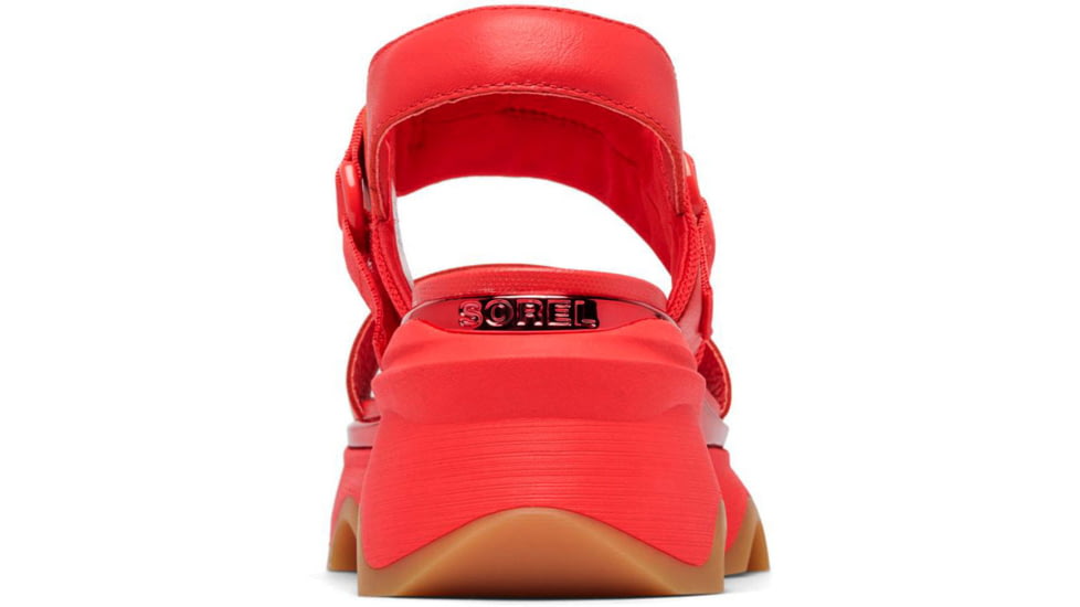 Sorel Kinetic Impact Slingback Heel Sandal - Womens, Red Glo/Gum 16, 7.5, 2030481-617-7.5