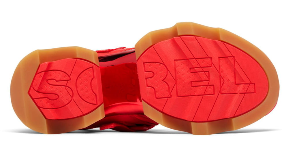 Sorel Kinetic Impact Slingback Heel Sandal - Womens, Red Glo/Gum 16, 7.5, 2030481-617-7.5