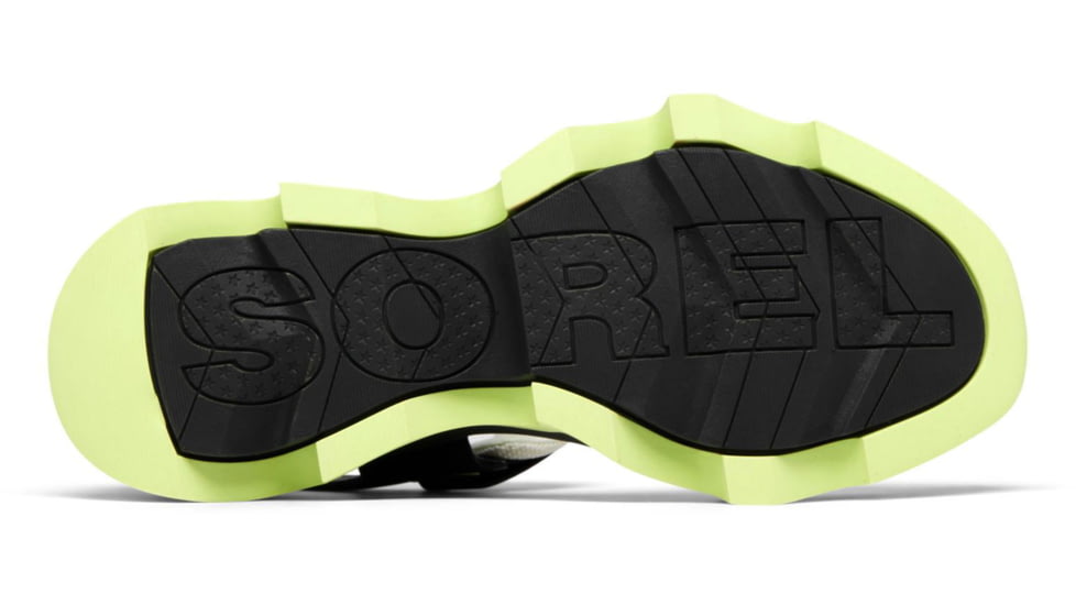 Sorel Kinetic Impact Y-Strap High Sandal - Womens, Black/Jet, 10.5, 2030461-012-10.5