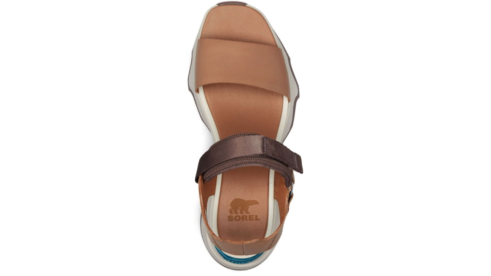 Sorel Kinetic Impact Y-Strap High Sandal - Womens, Honest Beige/Chalk, 9.5, 2030461-246-9.5