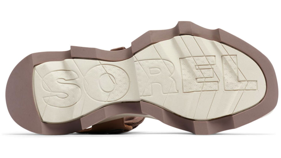Sorel Kinetic Impact Y-Strap High Sandal - Womens, Honest Beige/Chalk, 9.5, 2030461-246-9.5