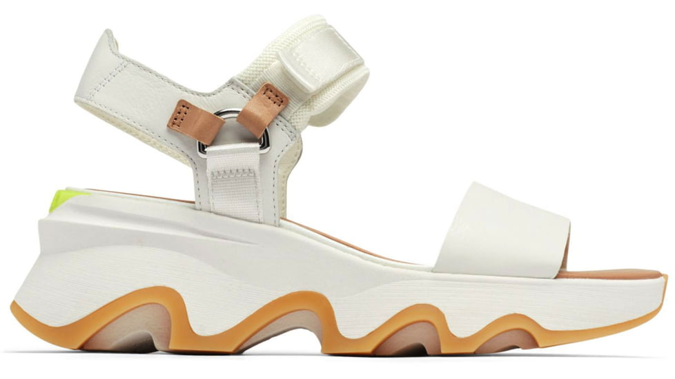 Sorel Kinetic Impact Y-Strap High Sandal - Womens, Sea Salt/Radiation, 6, 2030461-125-6