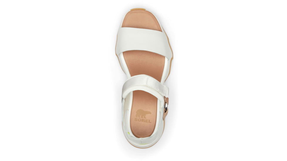 Sorel Kinetic Impact Y-Strap High Sandal - Womens, Sea Salt/Radiation, 6, 2030461-125-6